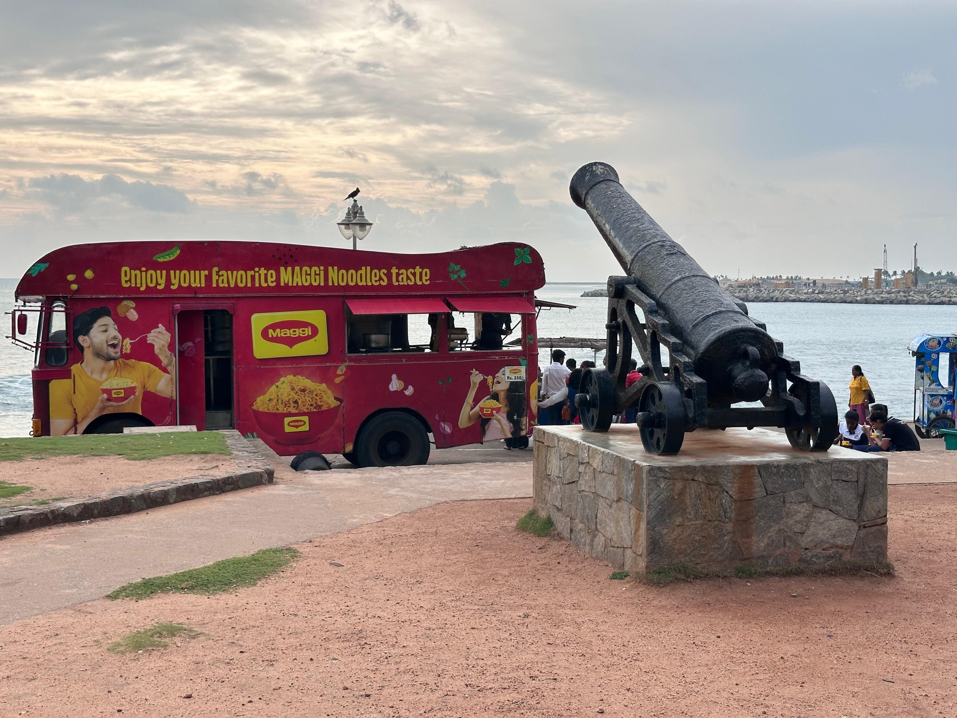 Набережная Galle Face Green, Коломбо. Фото 7